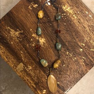 Silpada stone necklace